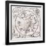 Southern Hemisphere Star Chart, 1537-Middle Temple Library-Framed Photographic Print