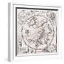 Southern Hemisphere Star Chart, 1537-Middle Temple Library-Framed Photographic Print