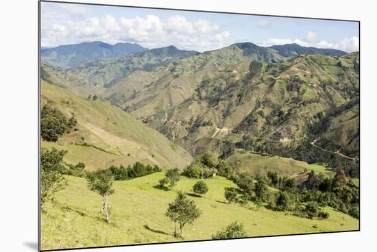 Southern highlands near Saraguro, Ecuador, South America-Tony Waltham-Mounted Photographic Print