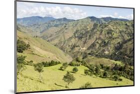 Southern highlands near Saraguro, Ecuador, South America-Tony Waltham-Mounted Photographic Print