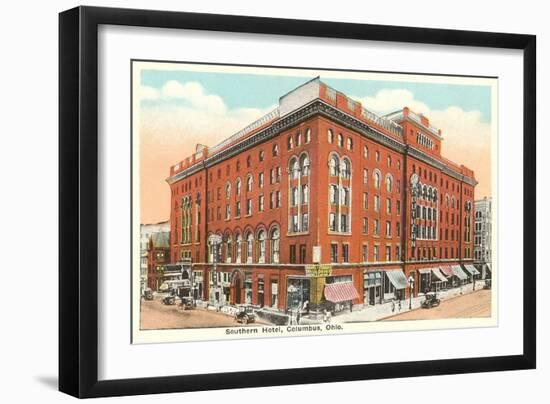 Southern Hotel, Columbus, Ohio-null-Framed Art Print