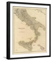 Southern Italy, c.1832-John Arrowsmith-Framed Art Print