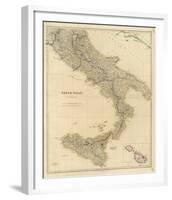 Southern Italy, c.1832-John Arrowsmith-Framed Art Print