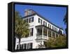 Southern Mansion, Charleston, South Carolina, United States of America, North America-Richard Cummins-Framed Stretched Canvas