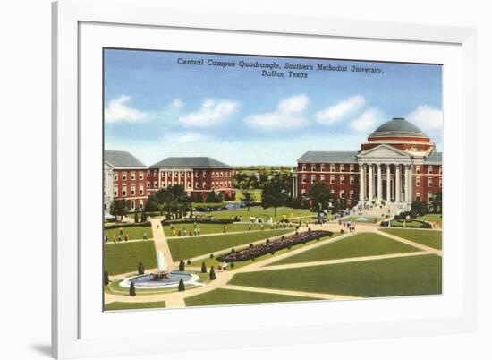 Southern Methodist University, Dallas, Texas-null-Framed Art Print