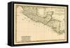 Southern Mexico, from 'Atlas De Toutes Les Parties Connues Du Globe Terrestre' by Guillaume…-Charles Marie Rigobert Bonne-Framed Stretched Canvas