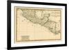 Southern Mexico, from 'Atlas De Toutes Les Parties Connues Du Globe Terrestre' by Guillaume…-Charles Marie Rigobert Bonne-Framed Giclee Print