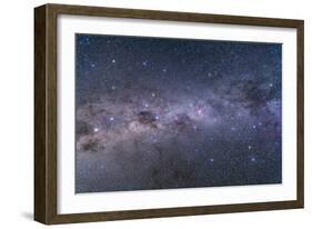 Southern Milky Way from Vela to Centaurus with Crux and Carina-Stocktrek Images-Framed Photographic Print