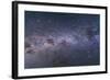 Southern Milky Way from Vela to Centaurus with Crux and Carina-Stocktrek Images-Framed Photographic Print