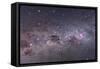 Southern Milky Way with Eta Carinae, Crux and Alpha and Beta Centauri-null-Framed Stretched Canvas