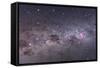Southern Milky Way with Eta Carinae, Crux and Alpha and Beta Centauri-null-Framed Stretched Canvas