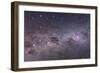 Southern Milky Way with Eta Carinae, Crux and Alpha and Beta Centauri-null-Framed Photographic Print