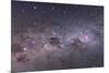 Southern Milky Way with Eta Carinae, Crux and Alpha and Beta Centauri-null-Mounted Photographic Print