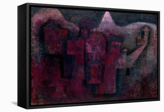 Southern Mountain Village-Paul Klee-Framed Stretched Canvas