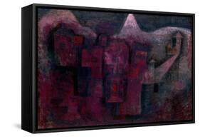 Southern Mountain Village-Paul Klee-Framed Stretched Canvas