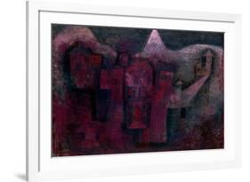 Southern Mountain Village-Paul Klee-Framed Giclee Print