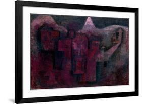 Southern Mountain Village-Paul Klee-Framed Giclee Print