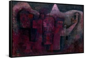 Southern Mountain Village-Paul Klee-Framed Stretched Canvas