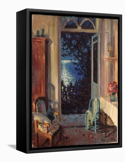 Southern Night, 1915-Sergei Arsenyevich Vinogradov-Framed Stretched Canvas