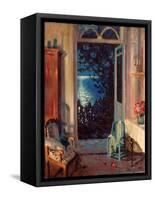 Southern Night-Sergei Arsenyevich Vinogradov-Framed Stretched Canvas