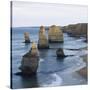 Southern Ocean, Port Campbell National Park, View of Twelve Apostles-Paul Souders-Stretched Canvas