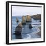 Southern Ocean, Port Campbell National Park, View of Twelve Apostles-Paul Souders-Framed Photographic Print