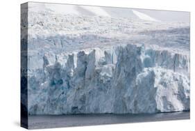 Southern Ocean, South Georgia, Drygalski Fjord, Resting Glacier.-Ellen Goff-Stretched Canvas