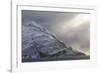 Southern Ocean, South Georgia, Salisbury Plain, Snowy peaks surround Salisbury Plain.-Ellen Goff-Framed Photographic Print