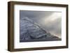 Southern Ocean, South Georgia, Salisbury Plain, Snowy peaks surround Salisbury Plain.-Ellen Goff-Framed Photographic Print