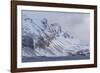 Southern Ocean, South Georgia, Salisbury Plain, Snowy peaks surround Salisbury Plain.-Ellen Goff-Framed Photographic Print