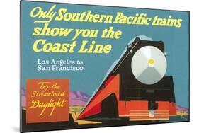 Southern Pacific Ad-null-Mounted Art Print