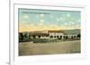 Southern Pacific Depot, Santa Barbara, California, 1910-35-null-Framed Giclee Print