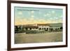 Southern Pacific Depot, Santa Barbara, California, 1910-35-null-Framed Giclee Print