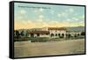 Southern Pacific Depot, Santa Barbara, California, 1910-35-null-Framed Stretched Canvas