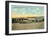 Southern Pacific Depot, Santa Barbara, California, 1910-35-null-Framed Giclee Print