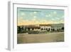 Southern Pacific Depot, Santa Barbara, California, 1910-35-null-Framed Giclee Print