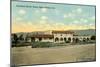 Southern Pacific Depot, Santa Barbara, California, 1910-35-null-Mounted Giclee Print