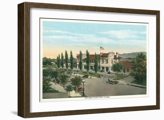 Southern Pacific Depot, Tucson-null-Framed Art Print