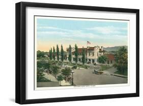 Southern Pacific Depot, Tucson-null-Framed Art Print