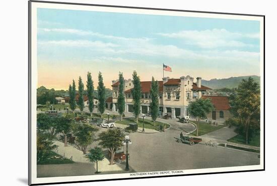 Southern Pacific Depot, Tucson-null-Mounted Art Print