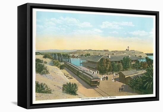 Southern Pacific Depot, Yuma-null-Framed Stretched Canvas