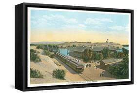 Southern Pacific Depot, Yuma-null-Framed Stretched Canvas