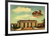 Southern Pacific Station, Sacramento, California, 1935-null-Framed Giclee Print