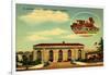 Southern Pacific Station, Sacramento, California, 1935-null-Framed Giclee Print