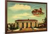 Southern Pacific Station, Sacramento, California, 1935-null-Framed Giclee Print