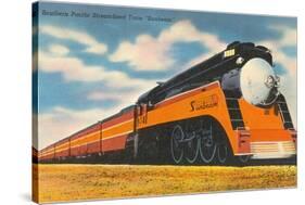 Southern Pacific Streamlined Train, Sunbeam-null-Stretched Canvas