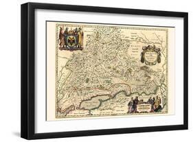 Southern Part Of Russia-Willem Janszoon Blaeu-Framed Art Print