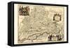 Southern Part Of Russia-Willem Janszoon Blaeu-Framed Stretched Canvas