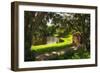 Southern Plantation Scenic, Charleston, SC-George Oze-Framed Photographic Print