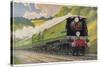 Southern Railway Express is Hauled by a "West Country" Locomotive-null-Stretched Canvas